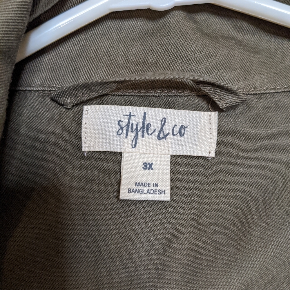 Plus Military Jacket! - Picture 2 of 14
